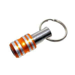 5pcs Color Keychain Quick Change Connecting Rod 1/4 Hexagonal Handle <b>Screwdriver</b> Head Quick Release Sleeve Conversion Rod <b>Set</b> - Product Image 5