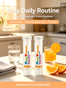 Tabletas Efervescentes Multivitamínicas <span class=keywords><strong>para</strong></span> Adultos de Marca Privada OEM, 3.5g 1000mg, <span class=keywords><strong>Centrum</strong></span> Natural - Product Image 2