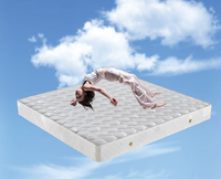 Matelas de lit hybride ergonomique en latex avec design multicouche profond, ressorts intégrés, style moderne, garantie 10 ans, mobilier de maison