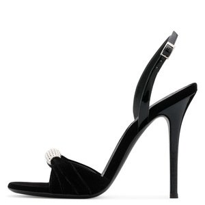 Handmade Custom High Quality Crystal Rhinestone Sandalias De Slingback High <b>Heel</b> for Sexy Women Shoes - Product Image 5