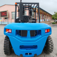 Chariot élévateur diesel HELIN 3 tonnes 5 tonnes, moteur EPA EUR5, conception robuste, châssis robuste, longue durée de vie, pneus solides pour terrains accidentés