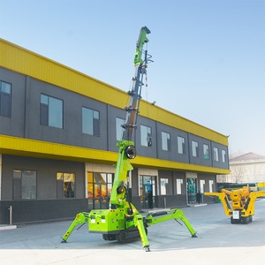 رافعة عنكبوتية هيدروليكية متنقلة كهربائية من CNMC بحمولة 1 طن و<span class=keywords><strong>2</strong></span> طن و10 طن و20 متر مع نصف قطر دوران قصير - Product Image 5