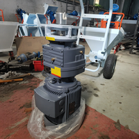 Machine à projeter du mortier électrique mobile pour les chantiers de construction M5