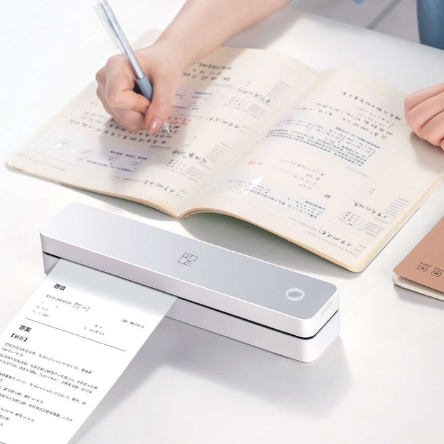 HPRT MT610 8.5x11" US Letter A4 A5 Size 203DPI 300DPI Portable Thermal A4 Printer Mobile for Home Office Vehicles Travel