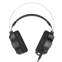 H2026D Havit Auriculares Gamer con Diadema de Doble Cabeza, Auriculares con Cable, Audífonos Gamer USB para PC