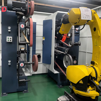 Meuleuse et polisseuse robotisée à commande servo avec correction guidée par laser pour pieds de chaise en métal et meubles - CE/ISO