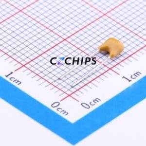 CT4-0805B104K500F1 Through-Hole Monolithic <b>Ceramic</b> <b>Capacitor</b> (MLCC) Through hole,P=2.54mm 100nF 10% 50V X7R - Product Image 2