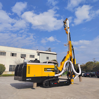 Foreuse de surface DTH diesel Goodeng Machine GMD70, moteur pour diamètre de forage de 90-203 mm, pour le forage de roche en exploitation minière en ciel ouvert