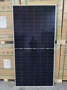Paneles Solares Sairifo de 550W-560W, Módulo Fotovoltaico de 540W con Marco Negro, Doble Vidrio BIPV de 182mm para Sistema de Techo de Media Celda, Mono 21% 550w - Product Image 3