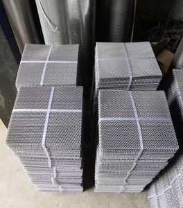 Flattened Aluminum Expanded Mesh – Square Pattern for Building Facades, <b>Ceilings</b> & Partitions - Product Image 6