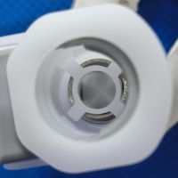 Raccord rapide en plastique à grand orifice mâle-femelle avec valve 1/4" 5/16" 3/8" Connecteur rapide DGOzone
