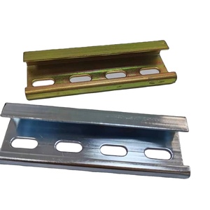 Thép nhỏ Din <span class=keywords><strong>Rail</strong></span> g loại cho đường sắt nặng clod Cán Top hat gắn đường sắt hướng dẫn - Product Image 5