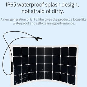 RG Marke 120W <span class=keywords><strong>Semi</strong></span> <span class=keywords><strong>Flexible</strong></span> Solar panel China Lieferant ETFE Sun power für Yachten Premium <span class=keywords><strong>Flexible</strong></span> Solar Panels - Product Image 4