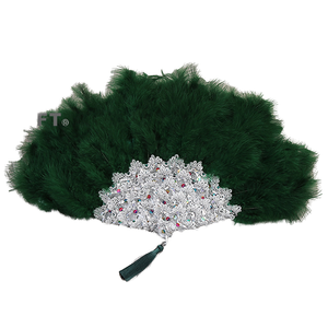 Abanicos de mano de plástico para fiestas, hechos a mano para disfraces de mascarada, cosplay, carnaval, bodas, Sangeet, Mehendi, modernos y desmontables - Product Image 1