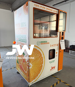 Máquina Expendedora de Zumo de Naranja Recién Exprimido con SDK y Devolución de Monedas, Servicio Automático 24 Horas para Centros Comerciales - Product Image 3