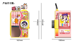 Hoàn toàn tự động xu-hoạt động Photo Booth Máy bán hàng tự động ngay lập tức ảnh in Selfie ma thuật Gương Led khung kiosk 1 năm Tiếng Anh - Product Image 6