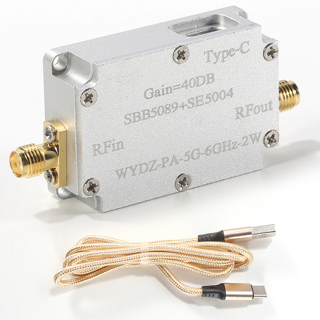 5.8GHz 2W 33dBm RF Power Amplifier Microwave Unidirectional SBB5089+SE5004 Electronic Components