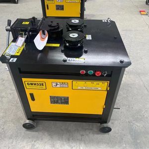 Cintreuse spirale pour barres d'acier Gwh32e 32 mm automatique haute précision pour chantier de construction - Product Image 1