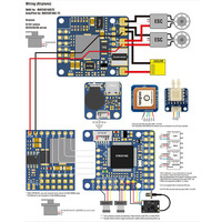 MATEK F405-WMN F405 Flight control STM32F405RGT6 OSD Black box, adapté pour FPV drone à voilure fixe DIY accessoires pièces