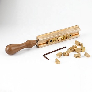 Moule de gaufrage personnalisé pour logo, lettres, chiffres et symboles en laiton, pour découpe de lettres de 6mm, 8mm, 10mm - Product Image 4