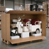 Vélo électrique rétro à design ouvert, sans balais, double siège, panier avant, phare LED, frein à disque hydraulique, batterie au plomb-acide 3 vitesses