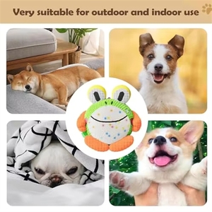 Köpek Oyuncak Elektrikli Zıplayan Top Evcil Hayvan Kendi Kendine Eğlence Sıkıntıyı Giderir Ses Çıkaran Yavru Diş Çıkarma Çiğneme Dirençli - Product Image 2