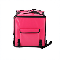 Sac de livraison de nourriture isotherme imperméable avec séparateurs amovibles pour les cyclistes, motards et utilisateurs de scooters, sac thermique