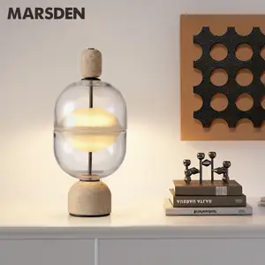 मार्सडेन डेनिश राकुम्बा इनरे डिज़ाइन सजावटी टेबल लैंप नॉर्डिक वैयक्तिकृत रचनात्मक बेडरूम बेडसाइड लैंप एक नए उच्च स्तर के साथ