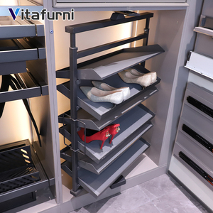 Mobile Moderno da Soggiorno Vitafurni Nuovo Arrivo Scarpiera Girevole a 360 Gradi <span class=keywords><strong>Armadio</strong></span> Guardaroba Resistente con <span class=keywords><strong>Portascarpe</strong></span> - Product Image 3