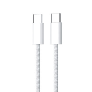 <b>Type</b> <b>C</b> To <b>Type</b> <b>C</b> Data <b>Cable</b> Nylon Braided 3A Fast <b>Charging</b> For Ios Devices Pure Copper Conductor Nickel Plated Connectors - Product Image 1
