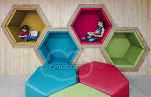 Chiquitos ensemble de meubles en bois moderne pour pépinière début Montessori enfant en bas âge garderie enfants étagère pour les écoles de lecture hôpitaux - Product Image 6