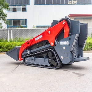 High Efficient <b>Mini</b> Skid Steer Engine EPA 25Hp Hydraulic Crawler Gear Various Attachments <b>Lawn</b> - Product Image 4