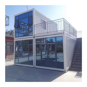 Maison mobile certifiée CE - Vente directe du fabricant - Assemblage rapide - Maison conteneur en acier de 20 pieds - Faible coût - Temporaire - Product Image 2