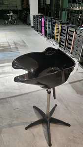 2025 Portable Double Barrel Shampoo Basin for Hair Salon Metal <b>Electric</b> <b>Water</b> <b>Pump</b> Universal for Pregnant Women Elderly Movable - Product Image 4