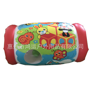 Rodillo Inflable para Bebés, Juguete de Gateo para Niños Pequeños de 0 a 3 Años, Diseño de Dibujos Animados Coloridos, PVC - Product Image 5