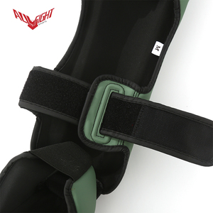 Protège-tibias durables ALLFIGHT 2026 pour adultes, couches de PU, autocollants, tailles S-XL, pour le combat - Product Image 4