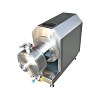 Machine sanitaire d'émulsion de dispersion de cisaillement élevé de canalisation d'étape de l'acier inoxydable