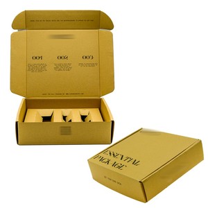 Custom Printed Skin Care Box Cosmetic Carton Folding Packaging Cosmetic Brawn Kraft Paper Box for Face Cream Essential Oil - Product Image 1