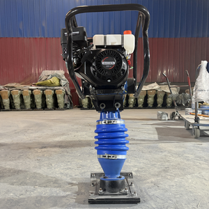 Factory Direct Sales 100 Gasoline Type Inductor 63kg 5.5HP China Compactor Machine <strong>Price</strong> Vibratory <strong>Tamping</strong> <strong>Rammer</strong> - Product Image 3