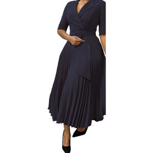 Spot all'ingrosso africano abiti professionali eleganti a vita plissettata set <span class=keywords><strong>abbigliamento</strong></span> Casual <span class=keywords><strong>da</strong></span> <span class=keywords><strong>ufficio</strong></span> <span class=keywords><strong>abbigliamento</strong></span> <span class=keywords><strong>donna</strong></span> africano - Product Image 5