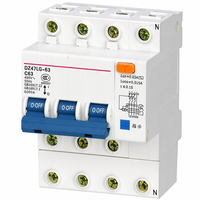 Disjoncteur différentiel TONGYAO Original DZ47LG-63 1P+N MCB 6A-63A 30mA-300mA en cuivre haute pureté 4.5kA