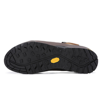Prêt à expédier : Chaussures de randonnée mi-montantes en cuir pleine fleur, imperméables, avec semelle extérieure en caoutchouc antidérapante et amortissante, pour la course en extérieur