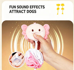 Jouet interactif anti-anxiété en velours avec cordon de serrage pour chiens, tapis olfactif éducatif à libération de nourriture pour chiens mangeurs rapides - Product Image 3