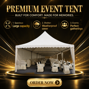 <span class=keywords><strong>Tente</strong></span> de <span class=keywords><strong>mariage</strong></span> élégante en PVC blanc, toutes saisons, coupe-vent, imperméable et ignifuge, avec trois chambres et un salon, idéale pour les vignobles et les zones rurales. - Product Image 1
