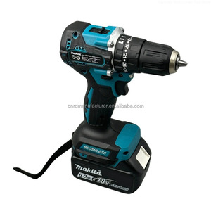 Taladro Atornillador Inalámbrico <span class=keywords><strong>Makita</strong></span> DDF487 de <span class=keywords><strong>18V</strong></span>, con Velocidad Variable, Luz LED de Trabajo, Herramienta Eléctrica Compacta - Product Image 2
