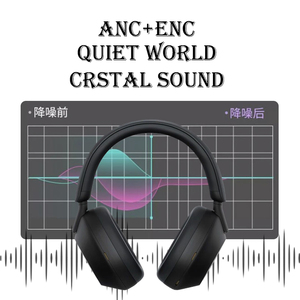 2025 New ANC Tai nghe WH-1000XM5 <span class=keywords><strong>Bluetooth</strong></span> 5.3 Tai nghe không dây thiết kế headphone nhà máy cho điện thoại di động sử dụng điện thoại - Product Image 5