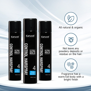 Karseell Spray protecteur thermique pour cheveux Contrôle des frisottis et brillance Forte fixation durable Styling pour cheveux secs et bouclés - Product Image 3