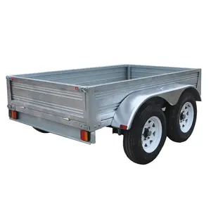 galvanized steel utility box trailer 2000kgs cage trailer for car