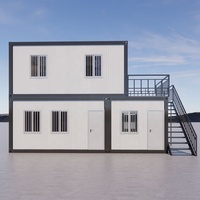 Petites maisons plates préfabriquées modernes personnalisées Petites maisons d'une et deux chambres à coucher prêtes à être expédiées avec 1 salle de bain
