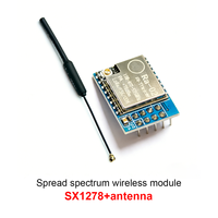 Módulo inalámbrico de espectro extendido SX1278 LORA, interfaz UART de 433MHz, 60kbps LTE /RA-02, comunicación de larga distancia de 15M, 3,3 V